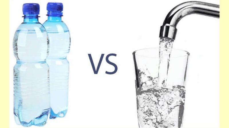 Myth: Drinking bottled water is better than tap water because it is safer.