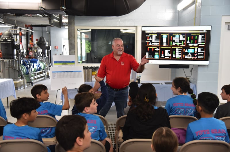 Bethpage Water District Student Visit