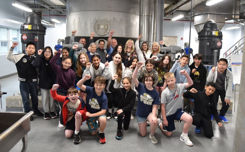 Bethpage Water District Student Visit