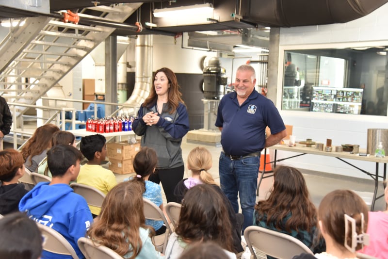 Bethpage Water District Hosts Educational Program and Tours of  State-of-the-Art Treatment Facility for 200 Fifth Grade Students
