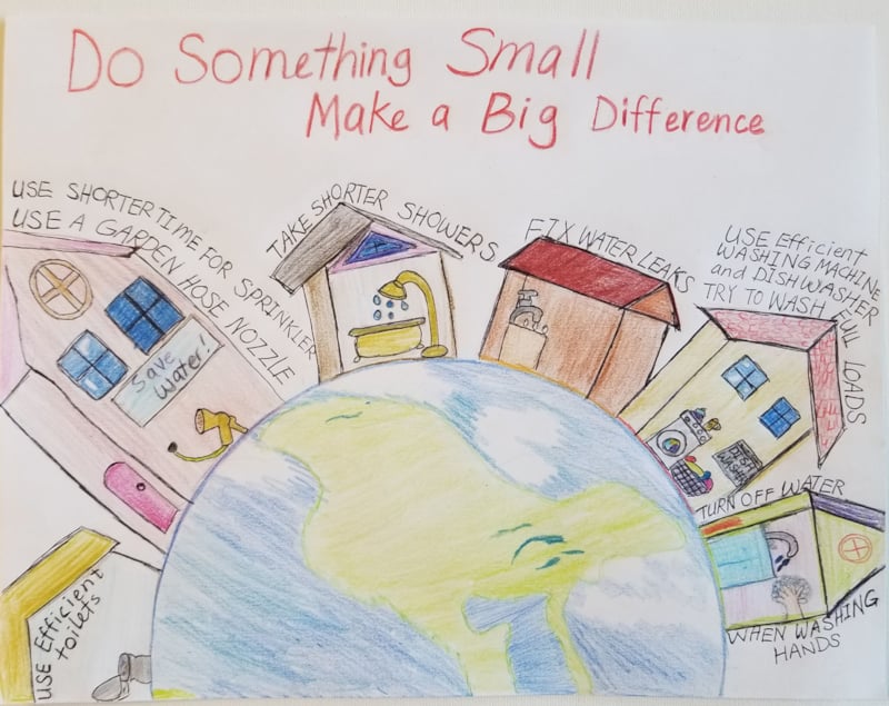2021 Water Conservation Poster Contest Winners Announced
