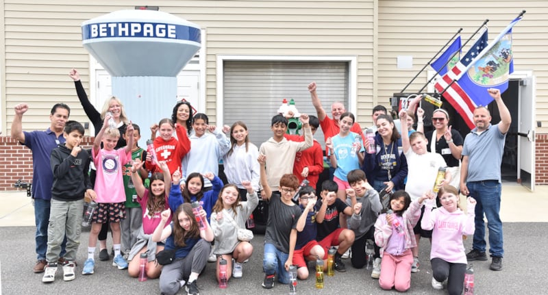 Over 150 Local 5th-Grade Students Participated in a Unique  Behind-the-Scenes Tour and Educational Program with the  Bethpage Water District